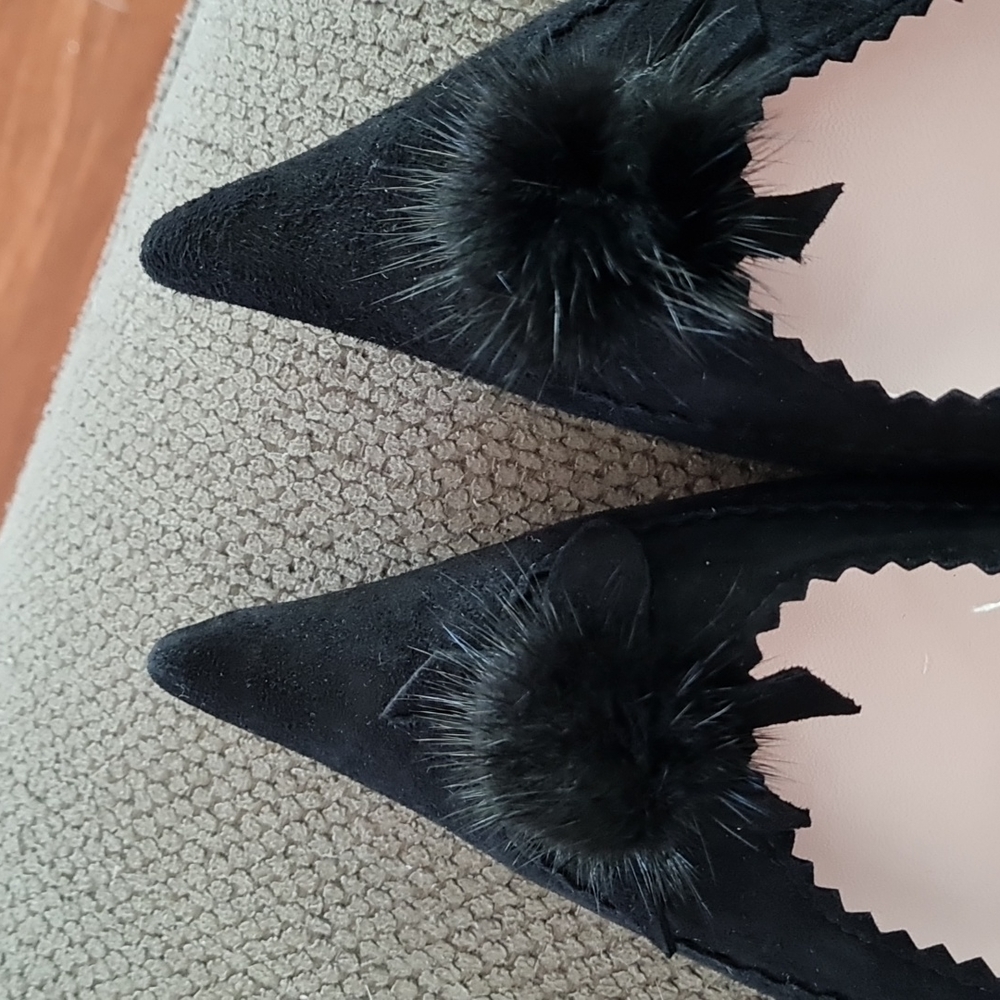 🥰HP🥰POINTY BLACK HEELS - Picture 8 of 13